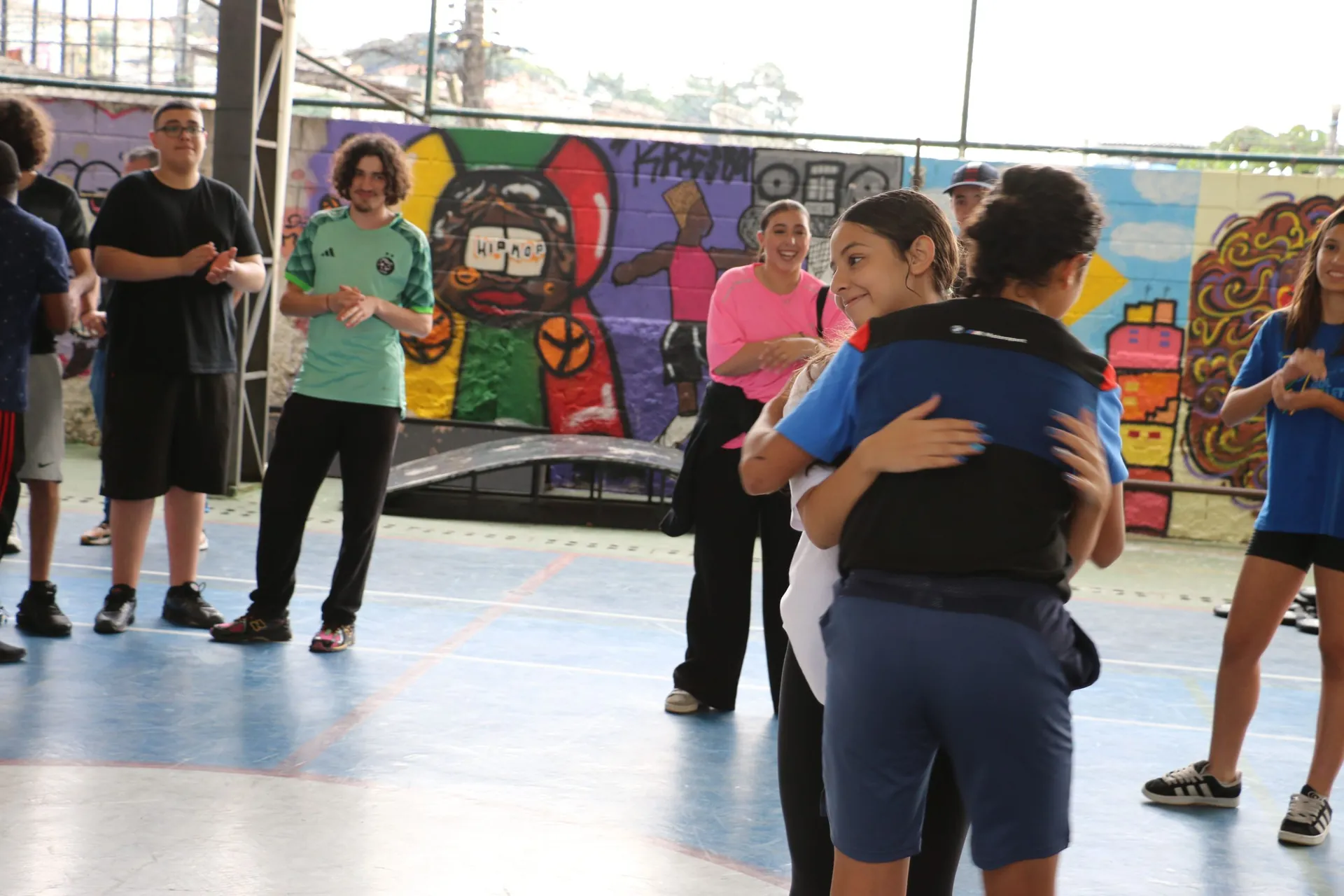 Jovens da Sport Dans la Ville no Brasil