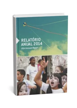 Capa do Relatório Anual 2015 da Fundação Gol de Letra