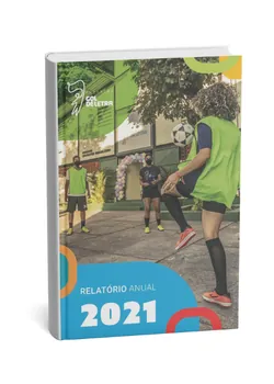Capa do Relatório Anual 2022 da Fundação Gol de Letra
