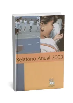 Capa do Relatório Anual 2004 da Fundação Gol de Letra